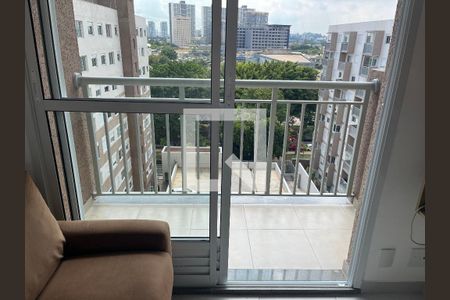 Varanda da Sala de apartamento para alugar com 2 quartos, 39m² em Lapa de Baixo, São Paulo