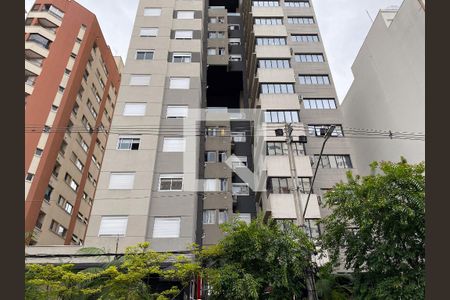 Apartamento para alugar com 35m², 1 quarto e 1 vagaFachada