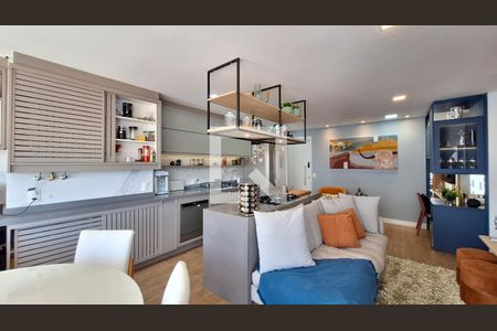 Sala/Cozinha de apartamento à venda com 2 quartos, 69m² em Vila Romana, São Paulo