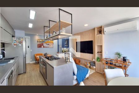 Sala/Cozinha de apartamento à venda com 2 quartos, 69m² em Vila Romana, São Paulo