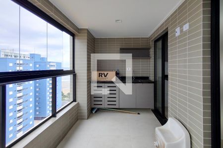 Sacada de apartamento para alugar com 2 quartos, 65m² em Maracanã, Praia Grande