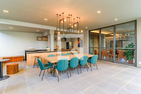 Studio para alugar com 28m², 1 quarto e sem vaga Studio para alugar com 28m², 1 quarto e sem vagaÁrea comum - Churrasqueira