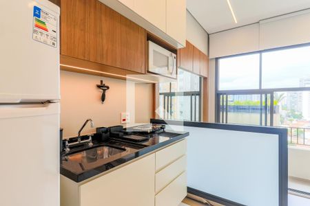 Studio para alugar com 28m², 1 quarto e sem vaga Studio para alugar com 28m², 1 quarto e sem vagaCozinha