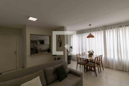 Sala de apartamento para alugar com 3 quartos, 70m² em Santa Amelia, Belo Horizonte