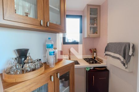 Apartamento à venda com 40m², 1 quarto e 1 vagaCozinha