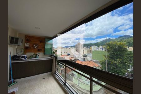 Varanda da Sala de apartamento à venda com 3 quartos, 119m² em Engenho de Dentro, Rio de Janeiro