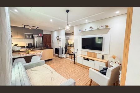 Sala - Sala de Jantar de apartamento à venda com 2 quartos, 50m² em Vila Pires, Santo André