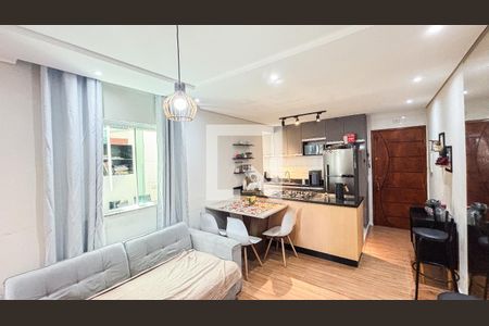 Sala - Sala de Jantar de apartamento à venda com 2 quartos, 50m² em Vila Pires, Santo André