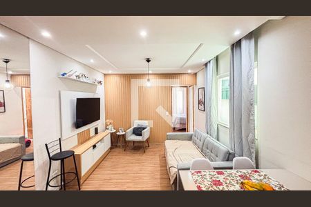 Sala - Sala de Jantar de apartamento à venda com 2 quartos, 50m² em Vila Pires, Santo André