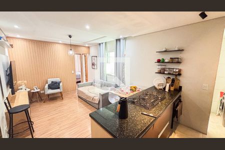 Sala - Sala de Jantar de apartamento à venda com 2 quartos, 50m² em Vila Pires, Santo André