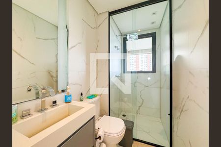 Apartamento para alugar com 89m², 2 quartos e 1 vaga Apartamento para alugar com 89m², 2 quartos e 1 vagaBanheiro da Suíte 1
