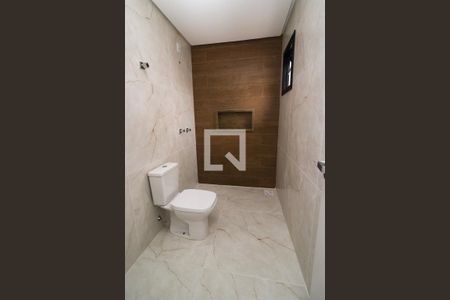 Banheiro da Suíte de casa de condomínio à venda com 3 quartos, 93m² em Hípica, Porto Alegre