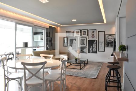 Sala de apartamento para alugar com 2 quartos, 126m² em Boa Vista, Curitiba