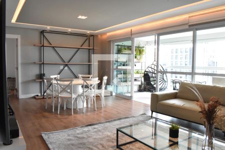 Sala de apartamento para alugar com 2 quartos, 126m² em Boa Vista, Curitiba