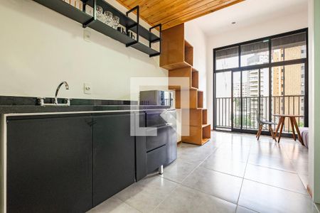 Studio de kitnet/studio para alugar com 1 quarto, 28m² em Pinheiros, São Paulo