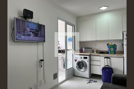 Sala e Cozinha Integrada de apartamento à venda com 1 quarto, 30m² em Lapa, São Paulo