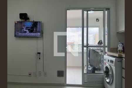 Sala e Cozinha Integrada de apartamento à venda com 1 quarto, 30m² em Lapa, São Paulo