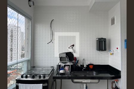 Varanda gourmet de apartamento à venda com 1 quarto, 30m² em Lapa, São Paulo