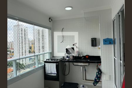 Varanda gourmet de apartamento à venda com 1 quarto, 30m² em Lapa, São Paulo