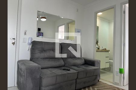 Sala e Cozinha Integrada de apartamento à venda com 1 quarto, 30m² em Lapa, São Paulo