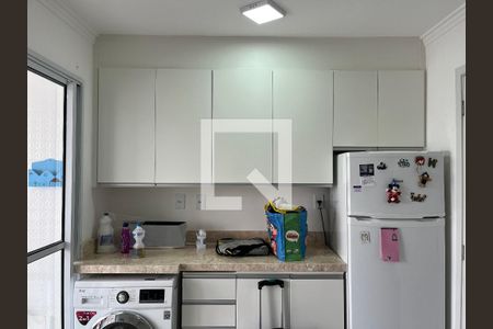 Sala e Cozinha Integrada de apartamento à venda com 1 quarto, 30m² em Lapa, São Paulo