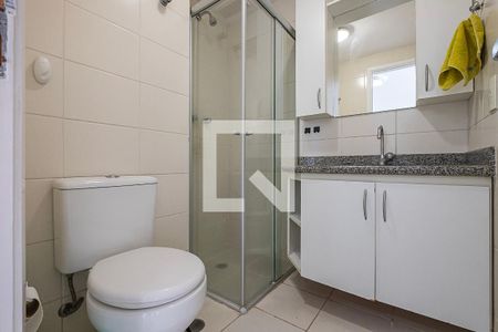 Banheiro de apartamento para alugar com 1 quarto, 30m² em Jardim Paulista, São Paulo