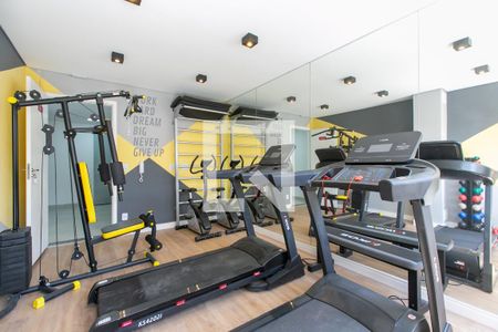 Apartamento para alugar com 31m², 1 quarto e sem vaga Apartamento para alugar com 31m², 1 quarto e sem vagaÁrea comum - Academia