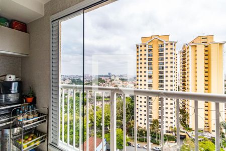 Varanda de apartamento à venda com 2 quartos, 41m² em Parque Pinheiros, São Paulo
