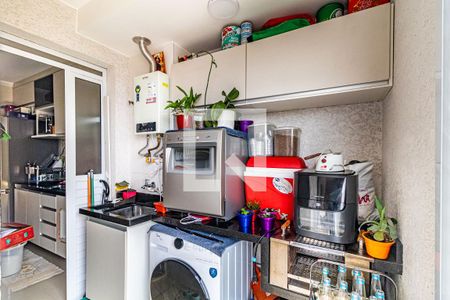 Varanda de apartamento à venda com 2 quartos, 41m² em Parque Pinheiros, São Paulo