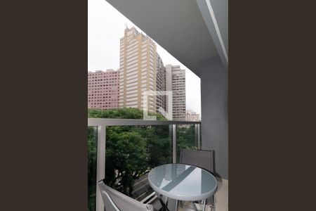 Studio para alugar com 22m², 1 quarto e sem vagaVaranda