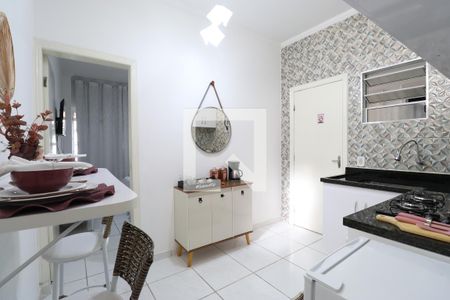 Cozinha de apartamento para alugar com 1 quarto, 40m² em Luz, São Paulo