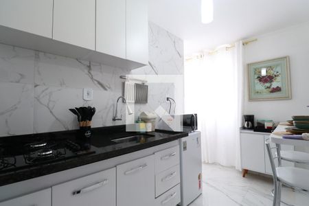 Sala/Cozinha de apartamento para alugar com 1 quarto, 45m² em Luz, São Paulo