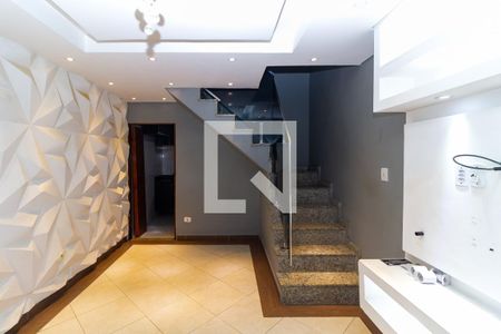 Sala de casa para alugar com 2 quartos, 65m² em Jardim Tango, São Paulo