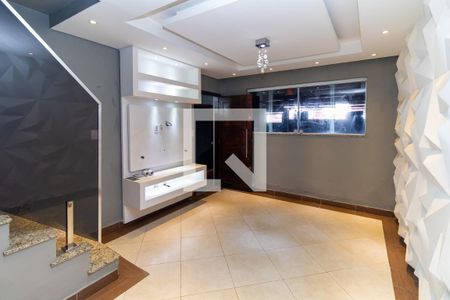 Sala de casa para alugar com 2 quartos, 65m² em Jardim Tango, São Paulo