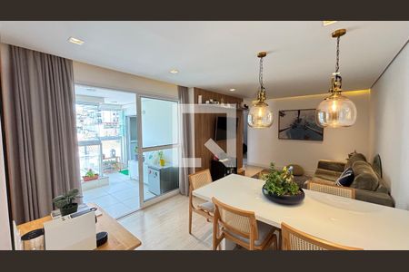 Sala - Sala de Jantar de apartamento à venda com 3 quartos, 89m² em Campestre, Santo André