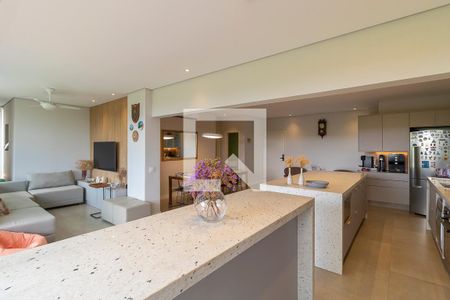 Sala de apartamento à venda com 3 quartos, 220m² em Swiss Park, Campinas