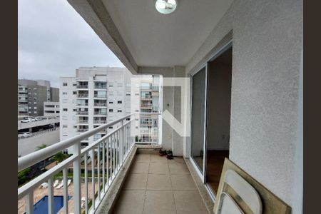 Varanda da Sala de apartamento para alugar com 2 quartos, 61m² em Vila Isa, São Paulo