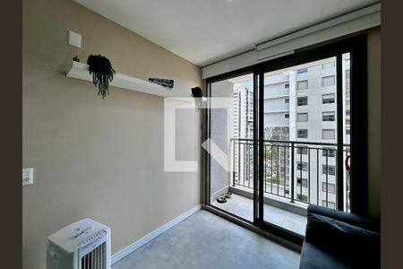 Sala de apartamento à venda com 1 quarto, 29m² em Campo Belo, São Paulo