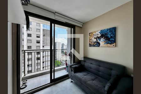 Sala de apartamento à venda com 1 quarto, 29m² em Campo Belo, São Paulo