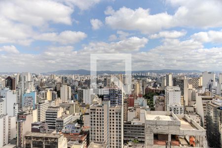 Vista de kitnet/studio para alugar com 1 quarto, 22m² em República, São Paulo