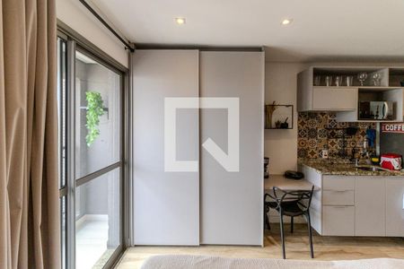 Studio de kitnet/studio para alugar com 1 quarto, 22m² em República, São Paulo