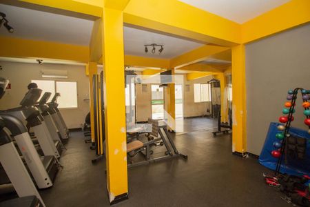 Apartamento para alugar com 61m², 3 quartos e 1 vaga Apartamento para alugar com 61m², 3 quartos e 1 vagaÁrea comum - Academia