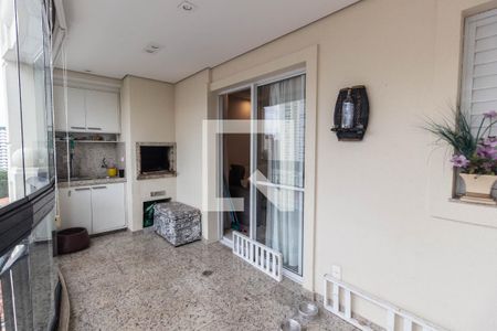 Varanda gourmet de apartamento à venda com 3 quartos, 153m² em Santa Teresinha, São Paulo