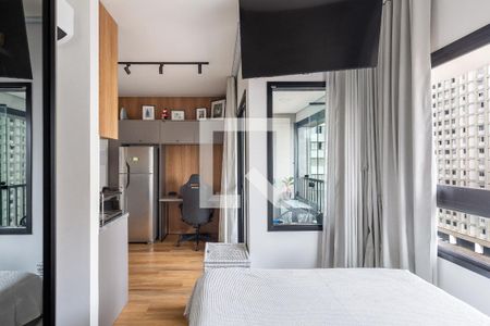 Studio à venda com 25m², 1 quarto e sem vagaQuarto