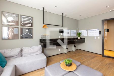 Studio à venda com 25m², 1 quarto e sem vagaLavanderia