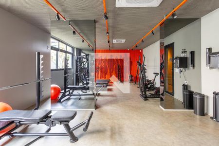 Studio à venda com 25m², 1 quarto e sem vagaAcademia