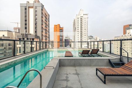 Studio à venda com 25m², 1 quarto e sem vagaPiscina