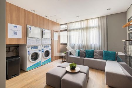 Studio à venda com 25m², 1 quarto e sem vagaLavanderia