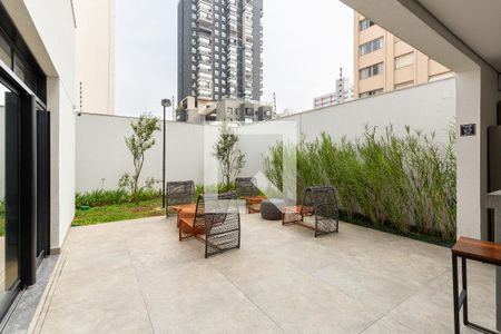 Studio à venda com 25m², 1 quarto e sem vagaChurrasqueira