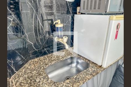 Studio para alugar com 18m², 1 quarto e sem vaga Studio para alugar com 18m², 1 quarto e sem vagaCozinha - Torneira